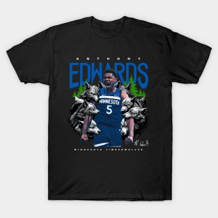 Anthony Edwards Wolf Pack T-Shirt